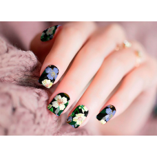 Floral Nails Nail Wraps
